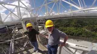 Arecibo Uncut First Visit to the Platform amp Dome with Dana Whitlow [upl. by Yehudi]