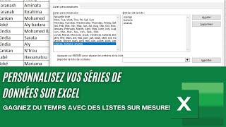 Rendez Vos Feuilles Excel INCROYABLES avec la Personnalisation des Séries de Données [upl. by Anifares]