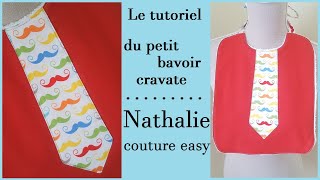 Le tutoriel de mon petit bavoir cravate [upl. by Aihcats]