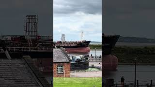 Ellesmere Port  Manchester ship canal shipcanal boat [upl. by Leahplar465]