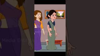 3 bahu or sasu maa hindi cartoon short cartoonforkids cartoon shortsfeed [upl. by Fifine]