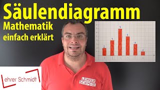 Säulendiagramm erstellen  Mathematik  einfach erklärt  Lehrerschmidt [upl. by Lenore]