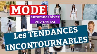 MODE AUTOMNEHIVER  LES TENDANCES INCONTOURNABLES [upl. by Ahsataj]