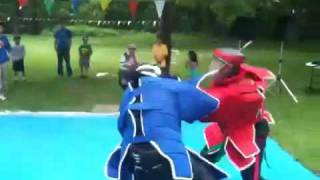 Four Winds Martial Arts  Stick Fighting Demo Doce Pares Eskrima [upl. by Vonnie]