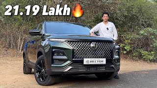 Ab Dark Edition kon Lega😱 2024 MG Hector 100 Year Limited Green Edition Review [upl. by Zetrok]