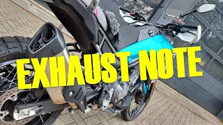 2024 CFMOTO 450 MT  STOCK EXHAUST SOUND 😍😍😍 [upl. by Ynnel]