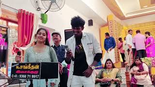 Sweet Singer ஜோதிகா பாடிய ஊ சொல்றியா மாமா பாடல்  Oo solriya mama song tamil kacheri Flowercouples [upl. by Sreip]