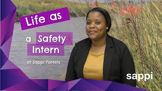 Life as a Safety Intern at Sappi Forests  Angel Msibi [upl. by Ardaed]