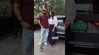 Virat Kohli Anushka Sharma Snapped At Bandra viratkohli anushkasharma bollywood shorts [upl. by Veradi]