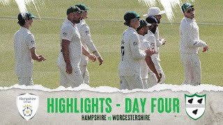 Result Confirmed as Worcestershire Battle  Hampshire vs Worcestershire Day Four Highlights 🍐 [upl. by Adahsar]