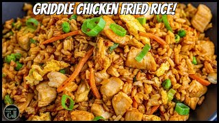 The ULTIMATE GRIDDLE Chicken Fried Rice [upl. by Nivan]