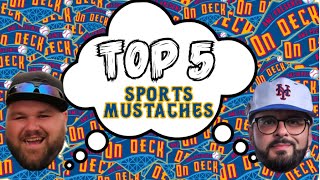 Top 5 Sports Mustaches [upl. by Yetnruoc]