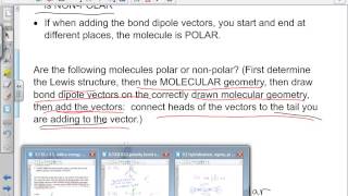 Dr Udell Honors Chem 93 102 4 5 lattice energy molecule polarity hyb sigma pi [upl. by Attenad]