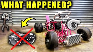 BLOWN 125cc TURBO Motor TEARDOWN Go Kart  Part 9 [upl. by Efren148]