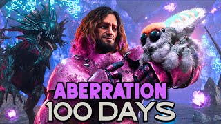 Can I Beat Aberration In 100 Days Ark Survival Ascended [upl. by Bevers753]