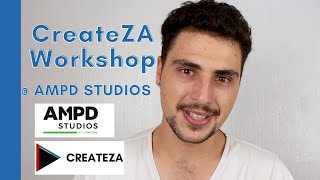 CreateZA Creator Workshop  AMPD creator studios New Town Joburg [upl. by Erret]