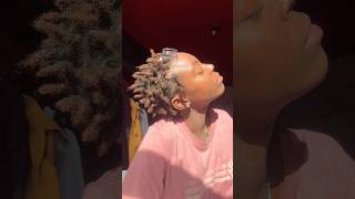 Starter Locs Retwist w homemade flaxseed gel  starterlocs locretwist flaxseedgel locsjourney [upl. by Hterag429]