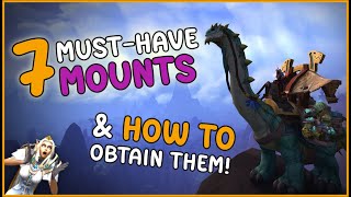 7 Useful Mounts EVERYONE Should Have in WoW amp How To Get Them [upl. by Alyar]