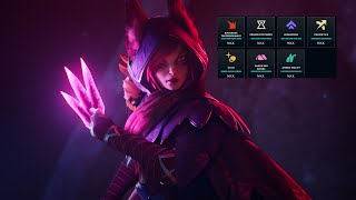 Xayah Maxed Gear 100 ANIMA EXTREME Swarm League of Legends [upl. by Mochun]