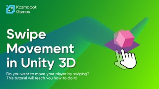 Swipe Movement in Unity  Tutorial [upl. by Wyly]