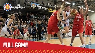 Slovak Republic v Hungary  Full Game  Qualifier  EuroBasket Women 2017 [upl. by Luhey510]