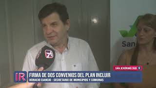 San Jerónimo Sud convenios del plan Incluir [upl. by Ilaw463]