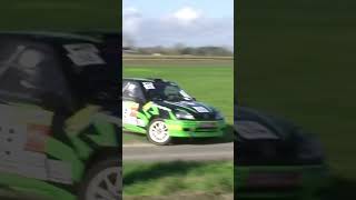 Romain Dufour  Pays du Lin 2024 rallye rally wrc racing motorsport race crash [upl. by Nois]