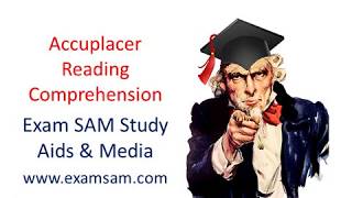 Accuplacer Reading Practice Test with Reading Comprehension Tips [upl. by Ahsart]