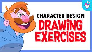 Improve your CHARACTER DESIGN  Drawing Exercises [upl. by Sul]