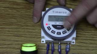 Tutorial Video for the Frontier TM619 by Timercocom [upl. by Okoy]