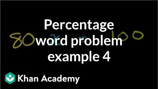 Percent word problem example 4  Decimals  PreAlgebra  Khan Academy [upl. by Hoang]