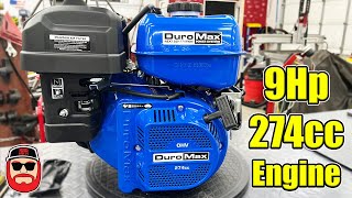 New Duromax 274cc Engine Unboxing amp First Look  Medium Block Engine [upl. by Puett]