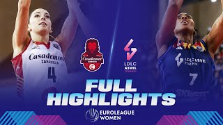 Casademont Zaragoza v LDLC ASVEL Feminin  Full Game Highlights  EuroLeague Women 202324 [upl. by Ztnahc951]