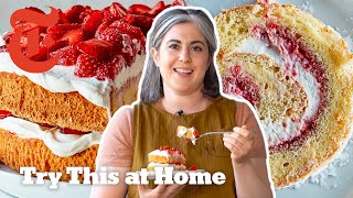 The Sponge Cake That Can Do It All With Claire Saffitz  Try This at Home  NYT Cooking [upl. by Jimmy]