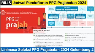 RILIS Jadwal Pendaftaran PPG Prajabatan 2024 Gelombang 2  Cek Syarat dan Cara Daftar PPG Prajabatan [upl. by Uria665]