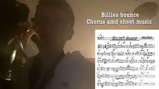 Billies bounce  Charlie Parker including sheet music for Bb [upl. by Midian]