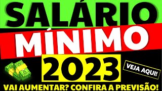 SALÁRIO MÍNIMO VAI AUMENTAR EM 2023 CONFIRA A PREVISÃO VALOR SALÁRIO MÍNIMO 2023 [upl. by Sil]