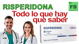 RISPERIDONA Para qué Sirve Cómo se toma y todo lo que hay que saber ¡Medicamento Seguro👨‍🔬💊 [upl. by Jea]