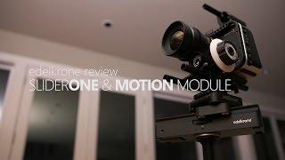 Edelkrone SliderONE  Motion Module REVIEW ✔ [upl. by Nedda436]