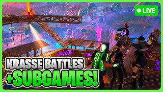 🚀 LIVE Fortnite Season 3  KRASSE BATTLES amp Sub Games 🎮 Part 1 [upl. by Aniela]