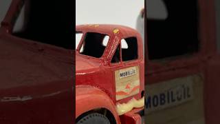 Slot car Mobile one tanker truck vintage slot car shorts [upl. by Ylecic88]