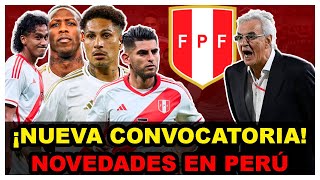 🏆 Eliminatorias  🇵🇪 ¡Vuelve Paolo Guerrero  Fossati presenta la convocatoria de Peru [upl. by Ellett]