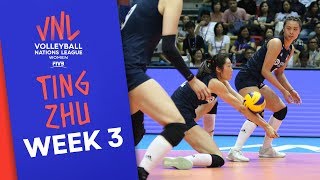 Chinas Ting Zhu on fire 26 Points vs Italy  Volleyball Nations League 2019 [upl. by Gairc]