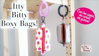 Itty Bitty Boxy Bags A Great Quick Gift Idea Perfect For Fish Extender Gifts [upl. by Slavic708]