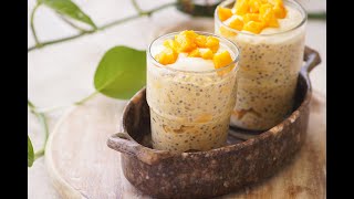 Mango Overnight Oats Recipe [upl. by Gregson]