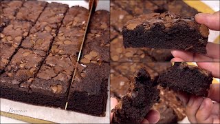 BROWNIES Easy Recipe  Cocoa Powder Brownies [upl. by Reiser]