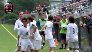 LMC Varsity Sports  Boys Soccer  John JayEast Fishkill at Mamaroneck  9617 [upl. by Heyes]