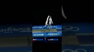 Spectacular Parry and Riposte Unforgettable 2008 Olympic Fencing Moment fencinghighlights [upl. by Llednohs647]