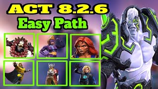 Mcoc ACT 826 Easy Path Completion bahamut [upl. by Kristoffer802]