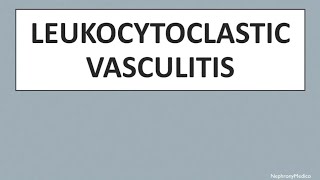 Leukocytoclastic Vasculitis  DERMATOLOGY  Rapid Revision  USMLE [upl. by Silden]